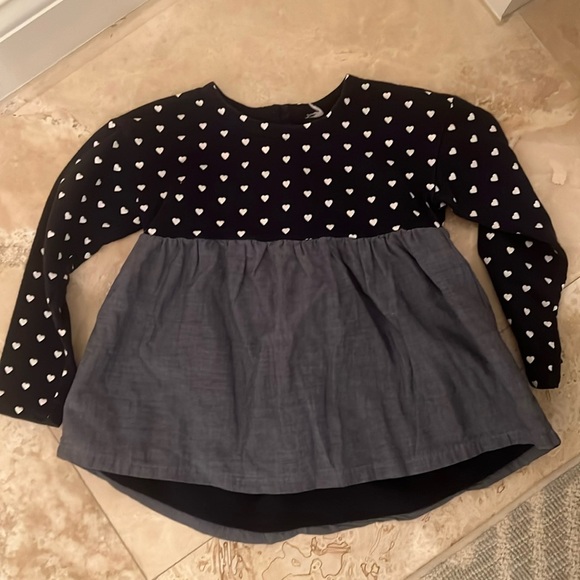 Gap Size 5 Heart Long Sleeve Top - Picture 1 of 3